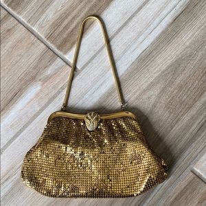 Vintage Whiting & Davis Co. Bag Gold Mesh Clutch